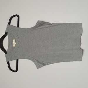 NWT Madewell Gray Ribbed Tank